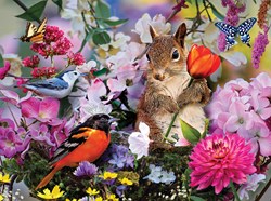 SunsOut puzzle Nest of Flowers - 1000 pieces jigsaw puzzle