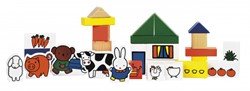 Bambolino Toys Miffy Blocks Farm