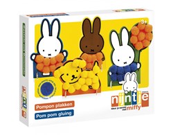Miffy pompom stickers 17044