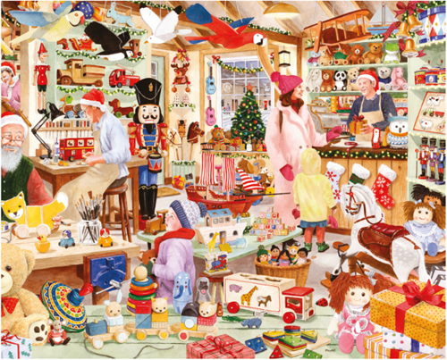 The House of Puzzles DUE JUL No. 22 - Toymaker's Workshop BIG 500 Puzzle