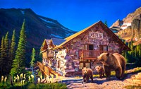 SunsOut jigsaw puzzle No Room for us at the Inn - 550 pieces fun