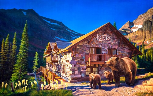 SunsOut jigsaw puzzle No Room for us at the Inn - 550 pieces fun