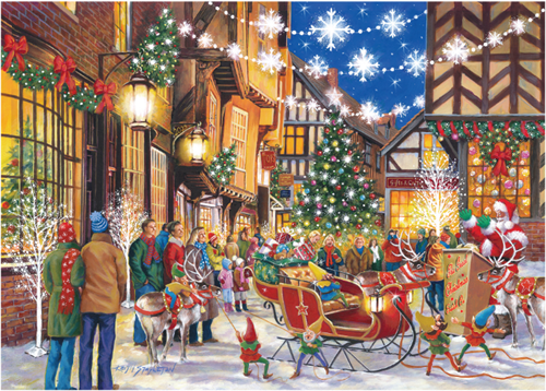 House of Puzzles DUE JUL No.20 - Santa Switch On 500 Puzzle