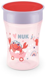 Nuk Magic Cup leak-proof drinking cup 230ml pink 8M+ BPA-free baby cup