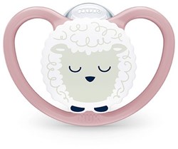 Nuk baby pacifier Perfect Match Air Night 18-36M silicone sheep