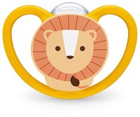 Nuk baby pacifier 18-36 months silicone Zebra Lion set of 2-2