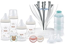 Nuk baby bottle starter set Rainbow 0-6M+ colorful BPA-free
