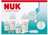 Nuk baby bottle starter set anti-colic 0-6M+ rainbow BPA-free-2