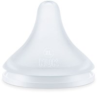 NUK baby bottle teat XL silicone anti-colic 2 pieces 6 months+