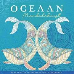 Lantaarn ocean mandala art coloring book for kids and adults