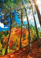 Nathan puzzle Ocres de Roussillon - 1000 pieces jigsaw puzzle