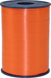 Globos curling ribbon orange 10mm 250 meters - festive gift wrap