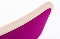 Wobbel Original linen-whitewash felt raspberry-2