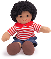 BigJigs fabric doll Otis - soft baby doll 25 cm cuddly-2