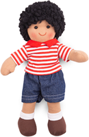 BigJigs fabric doll Otis - soft baby doll 25 cm cuddly
