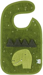Trixie baby bib Mr. Dino - organic cotton - waterproof - green