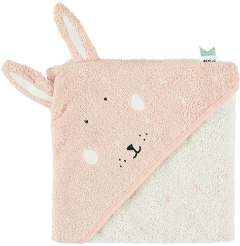Trixie Hooded towel - 75x75cm- Mrs. Rabbit