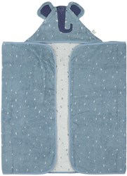 Trixie hooded towel organic cotton 70x130cm Mrs. Elephant - soft bath towel