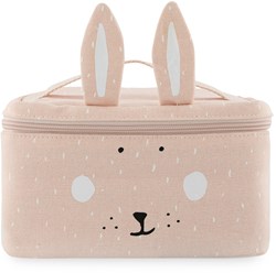 Trixie thermal lunch bag - Cooler bag for kids Mrs. Rabbit pink bunny