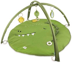 Trixie baby gym activity play mat green Mr. Dino with toys