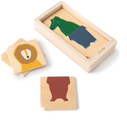 Trixie wooden animal puzzle combo - educational toy for kids