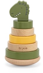 Trixie wooden stacking tower dinosaur - educational FSC toy Mr. Dino