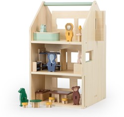 Trixie Wooden play house with accessories