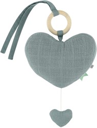 Trixie Music box - Heart- Bliss Petrol