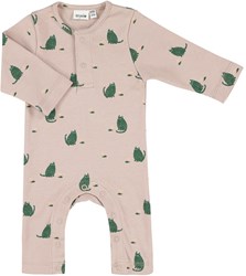 Trixie baby onesie sleepwear organic cotton Cuddly Cat 50/56