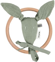 Trixie Kangaroo rattle- Bliss Olive