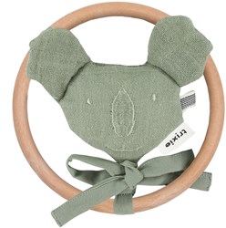 Trixie rattle koala - baby toy Bliss Olive yellow