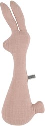 Trixie rattle rabbit - Bliss Rose baby toy organic cotton