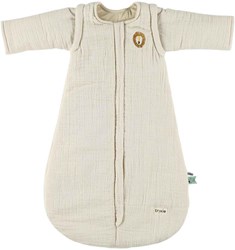 Trixie baby sleeping bag mid-season 70cm Bliss Beige Mr. Lion - car seat suitable