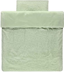 Trixie cot duvet cover organic cotton Daring Dino green