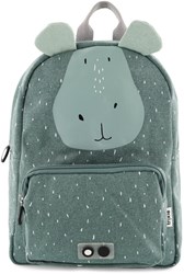 Trixie kids backpack school bag Mr. Hippo water-repellent green