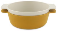 Trixie bowl PLA 2-pack - sustainable kids tableware mustard yellow