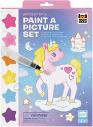 Tiger Tribe paint set unicorn painting - creative craft kit for kids