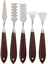 ArtistLine palette knives steel set 5 pieces painting creative