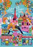Educa jigsaw puzzle Paris Car Pintos 1000 pieces adults