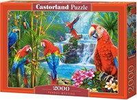 Castorland puzzle Parrot Meeting - 2000 pieces jigsaw-2