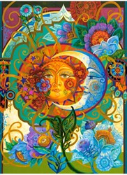 Castorland puzzle jigsaw Partnership of Sun and Moon - 3000 pieces