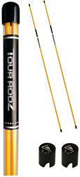 Longridge golf alignment sticks 2pcs yellow - training aid