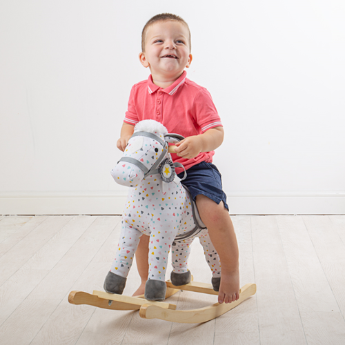 Bigjigs Patterned Rocking Horse-2