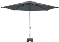 Parasol MYKANOS PUSH-UP 250cm grijs