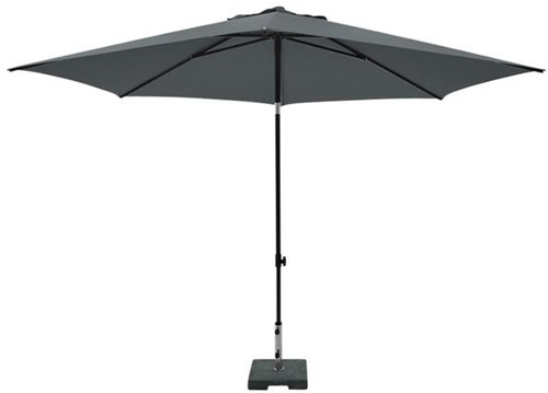 Parasol MYKANOS PUSH-UP 250cm grijs