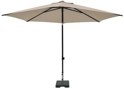 Parasol MYKANOS PUSH-UP garden umbrella 250cm ecru UV protection