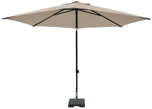 Parasol MYKANOS PUSH-UP garden umbrella 250cm ecru UV protection