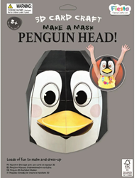 Fiesta Crafts Penguin 3D Mask Card Craft
