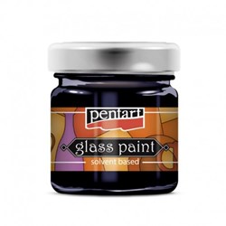 Pentart Pentart Glasverf Solvent Basis 30 ml Blauw