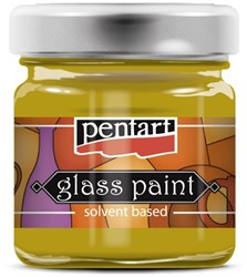 Pentart Pentart Glasverf Solvent Basis 30 ml Goud